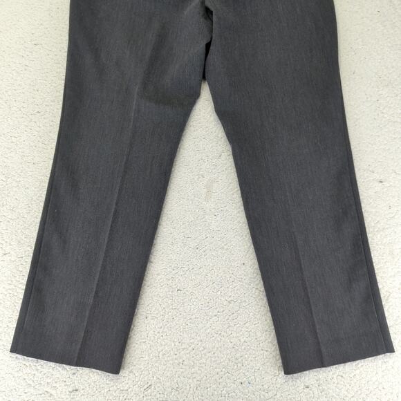 Talbots Cambridge Pant Pull-on Dress Pants Slim Tapered Trousers Gray Women's 14 - Picture 6 of 8